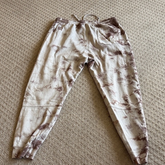 True Religion Beige and Brown Tie-Dye Joggers - Picture 4 of 6